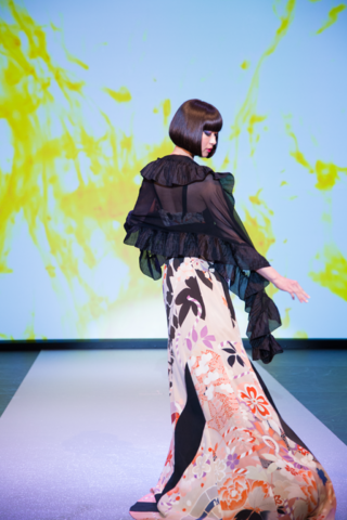 東京ミッドタウンにて世界を魅了した着物ドレス『美・JAPON』ファッションショー開催