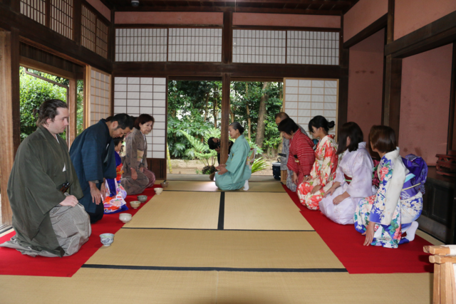 着物で出水武家屋敷を歩こう会