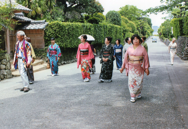 着物で出水武家屋敷を歩こう会