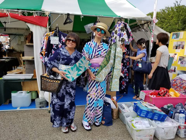 きもの&ゆかた市@日本伝統文化フェスタin上野公園