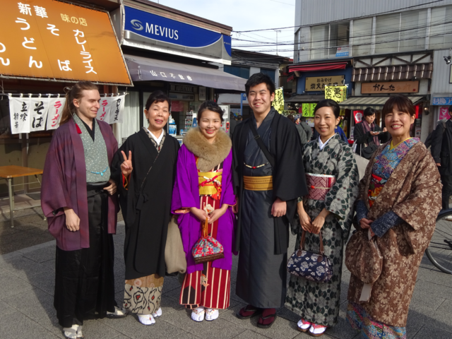 第三回　”着物で柴又を歩こう会”