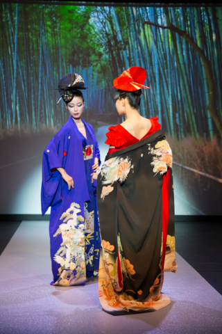 東京ミッドタウンにて世界を魅了した着物ドレス 美 Japon ファッションショー開催 イベント 着物美人公式ウェブサイト Kimono Bijin
