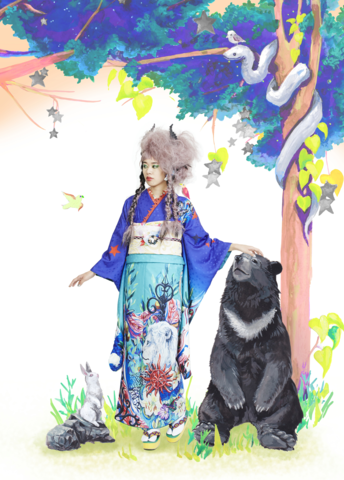 Kimono Brands Gather in Harajuku【Kimono IN LAFORET 2020】