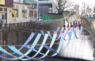 約３００ｍの反物が東京・中井の街を彩る！体験型イベント『染の小道』とは？